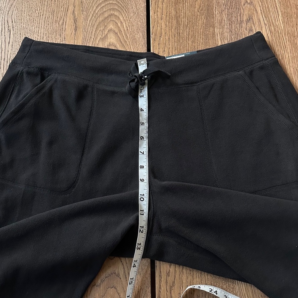 NWOT Tek Gear Fleece Black Straight Mid-Rise Pants XL - Picture 8 of 11